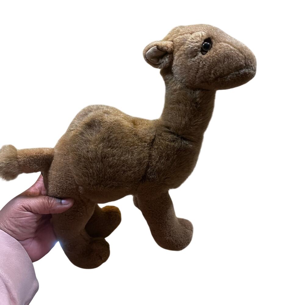Vintage 1992 One Hump Camel‎ Plush Brown Hump Stuffed Toy Animal